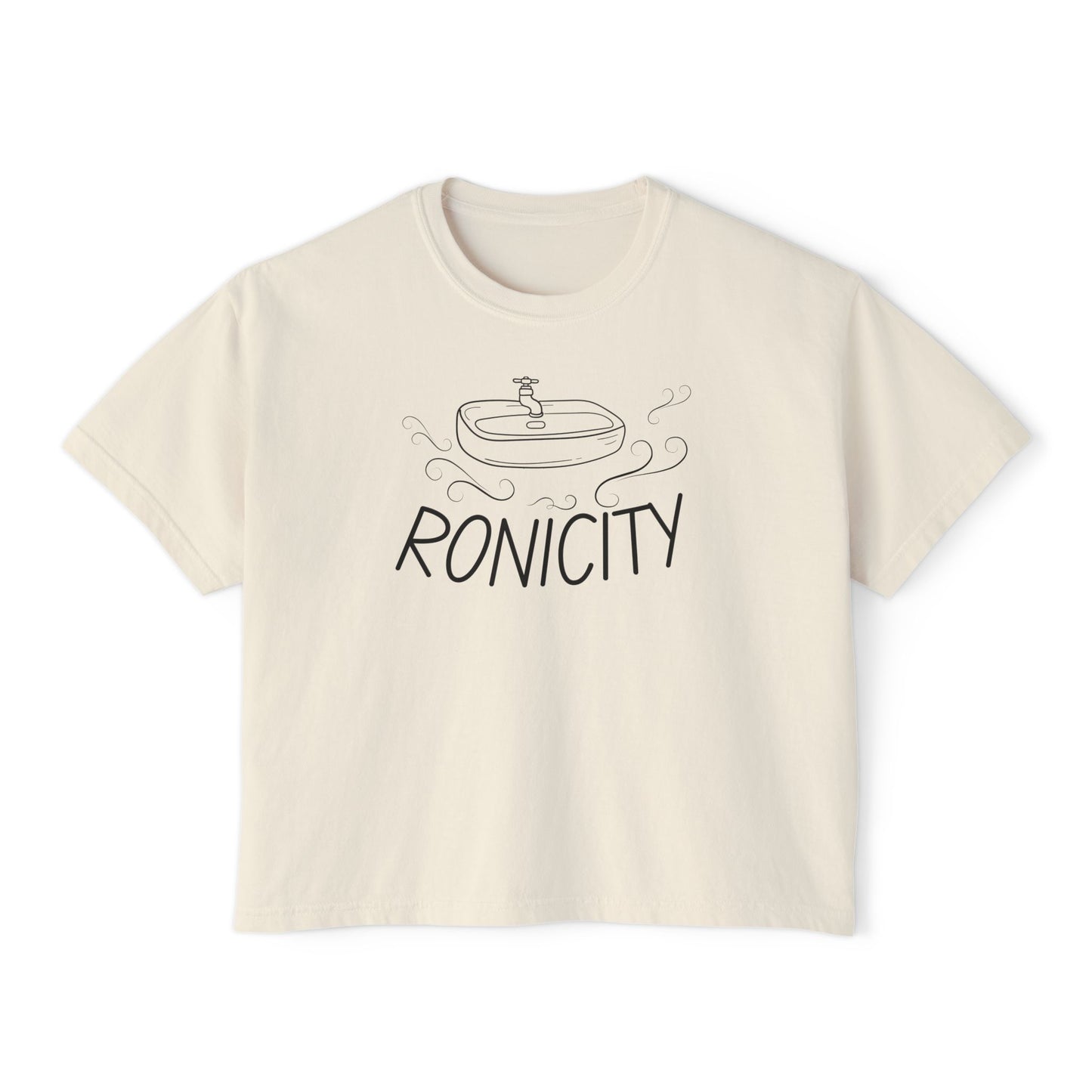 SINK - RONICITY  - Women's Box Tee Inspired By Dr Joe