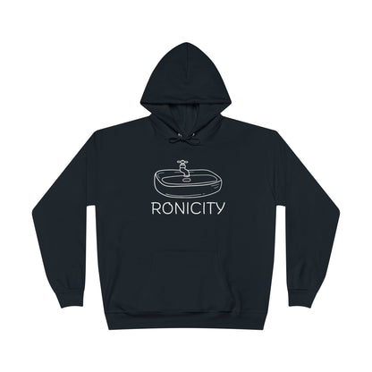 Pullover Hoodie SINK-ronicity Kitchen Sink Puzzle Design