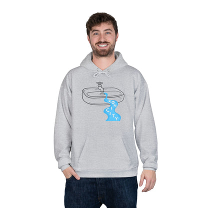 Pullover Hoodie SINK-ronicity Kitchen Sink Puzzle Design